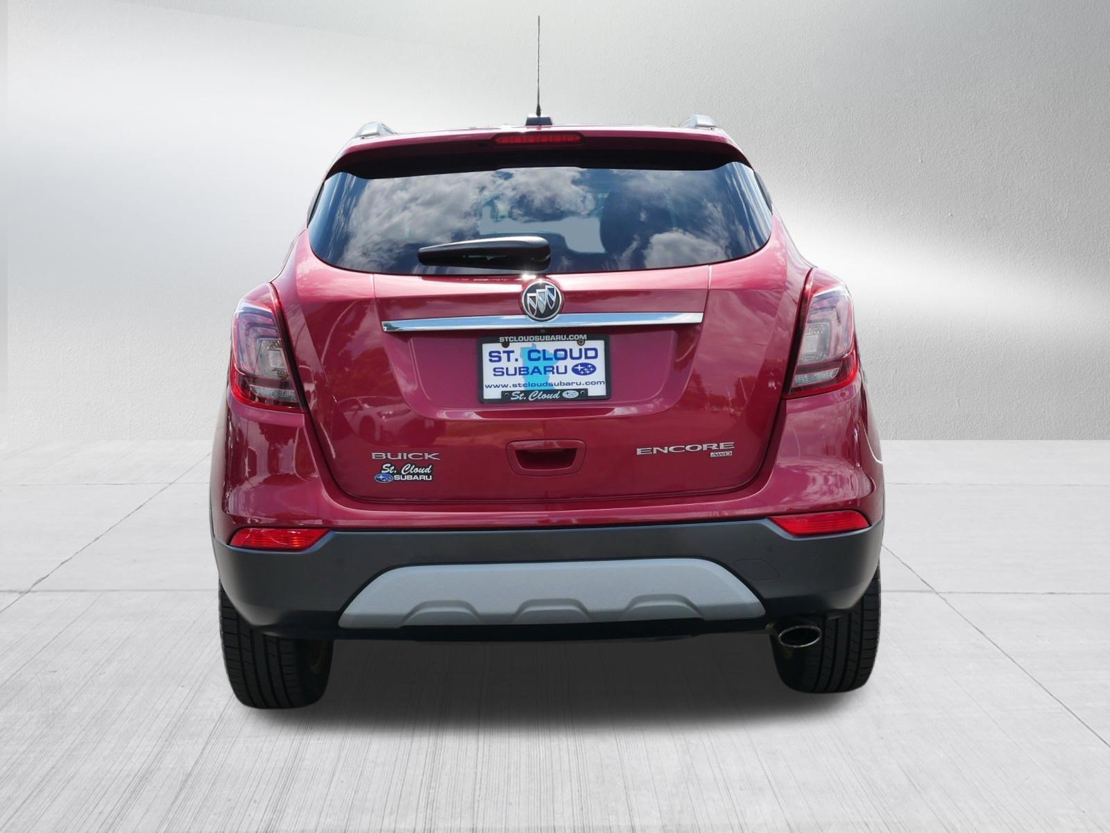 Used 2017 Winterberry Red Metallic Buick Preferred image 6