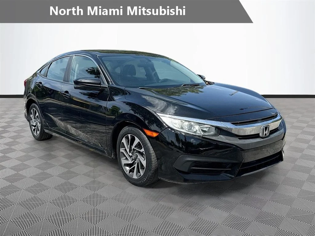 Used 2017 Black Honda EX image 1