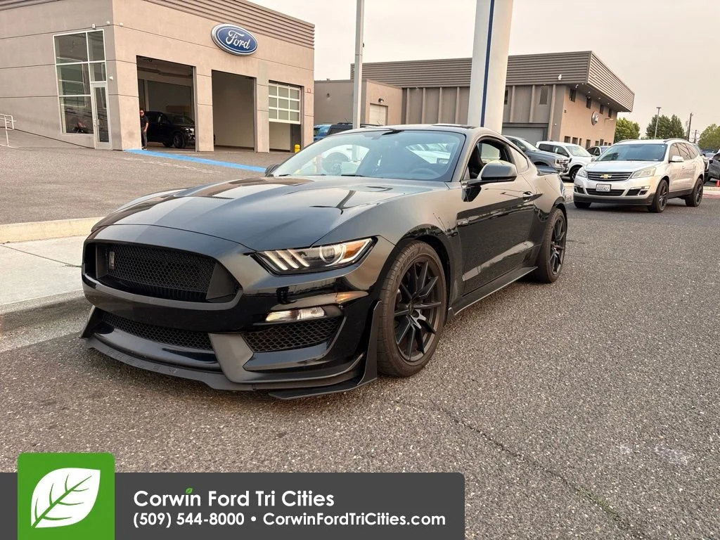 Used 2016 Shadow Black Ford Shelby GT350 image 2