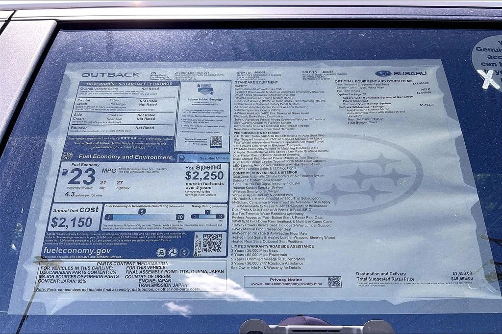 2026 Subaru Outback Wilderness - Photo 17