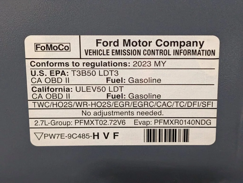 Certified Used 2023 Azure Gray Metallic Ford Badlands image 26