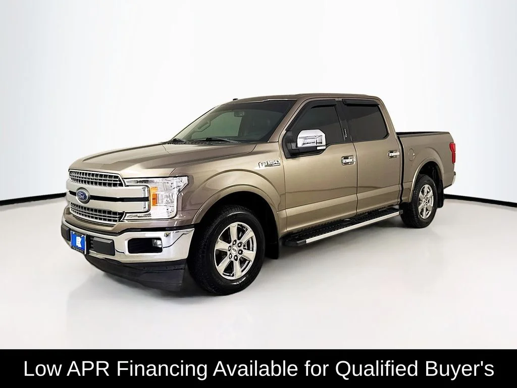 Used 2018 Stone Gray Ford Lariat image 3