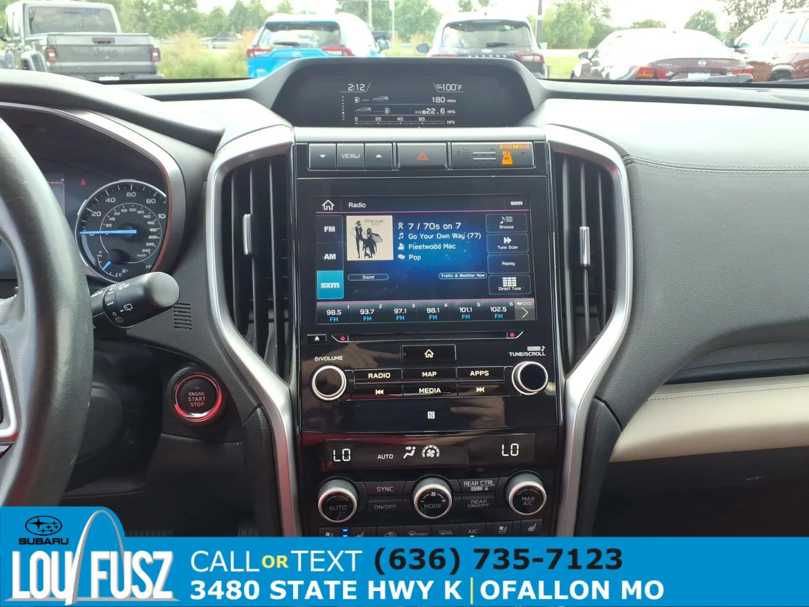 Used 2021 Abyss Blue Pearl Subaru Touring image 9