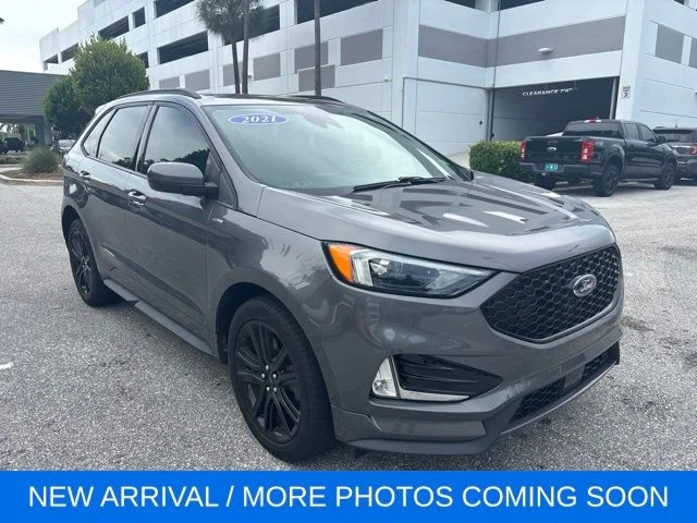 Used 2021 Gray Ford ST Line image 1