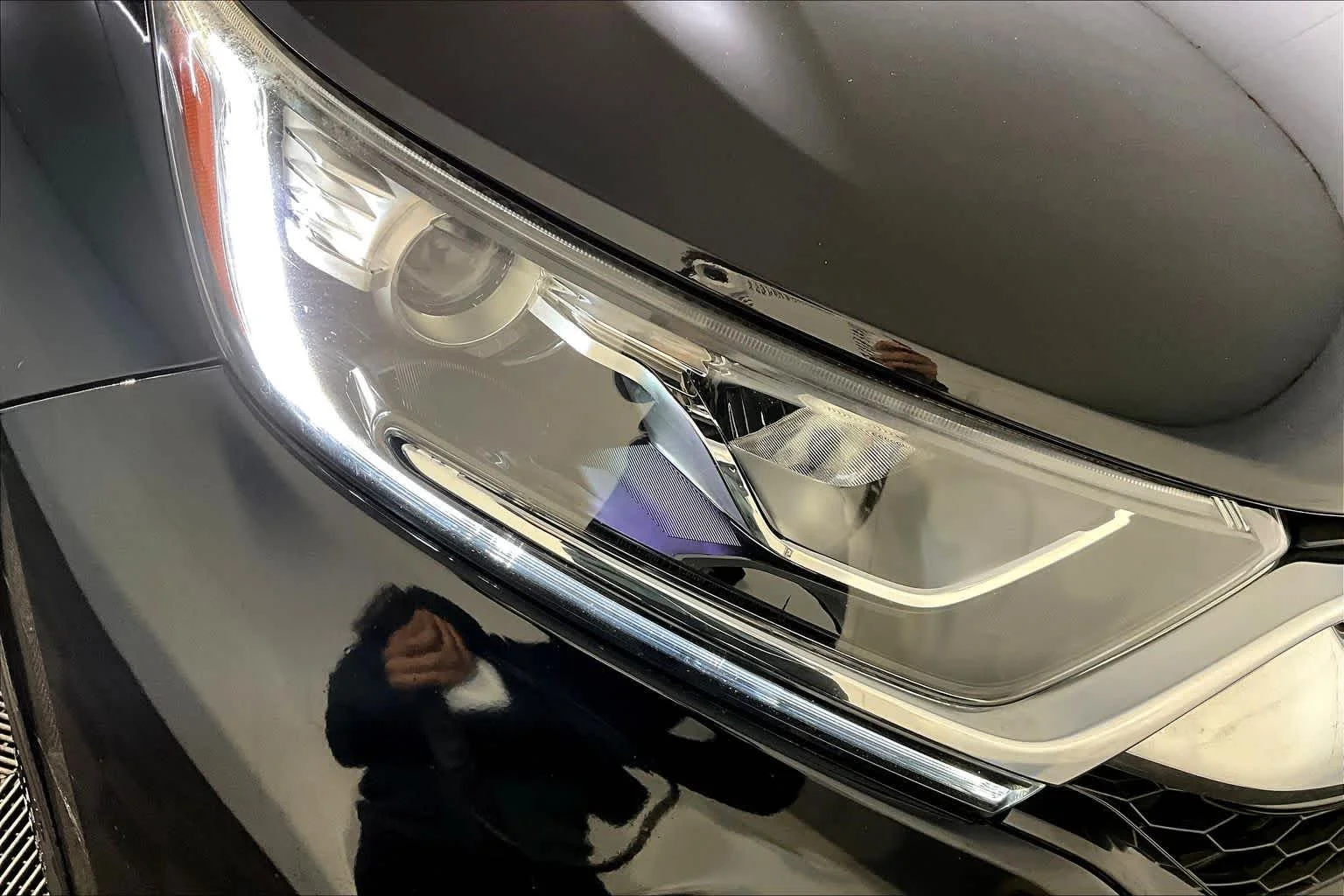 Used 2017 Crystal Black Pearl Honda EX image 26