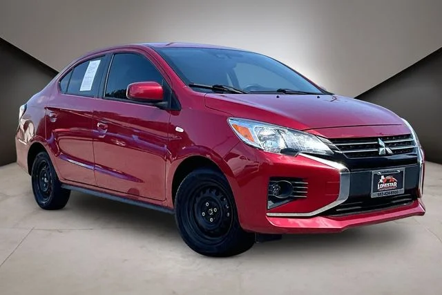 Certified 2023 Mitsubishi Mirage G4 ES with VIN ML32FUFJ3PHF03537 for sale in White Settlement, TX