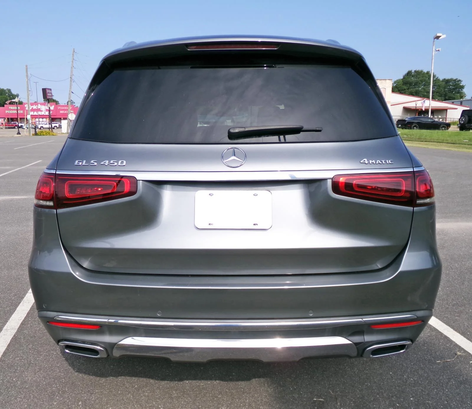 Used 2021 Selenite Grey Metallic Mercedes-Benz GLS 450 image 4
