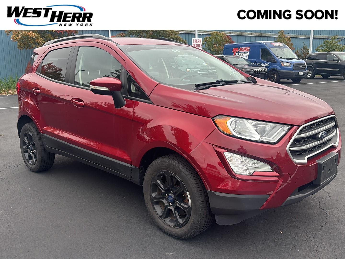 Used 2019 Ruby Red Metallic Tinted Clearcoat Ford SE image 1