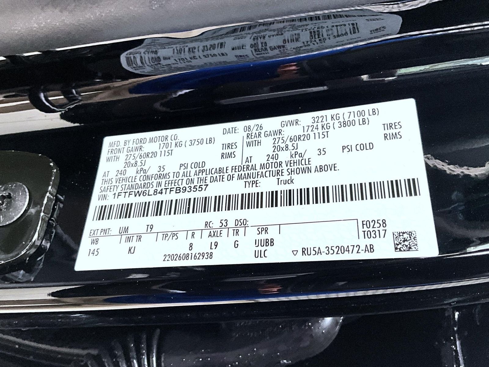 New 2026 Agate Black Metallic Ford King Ranch image 28