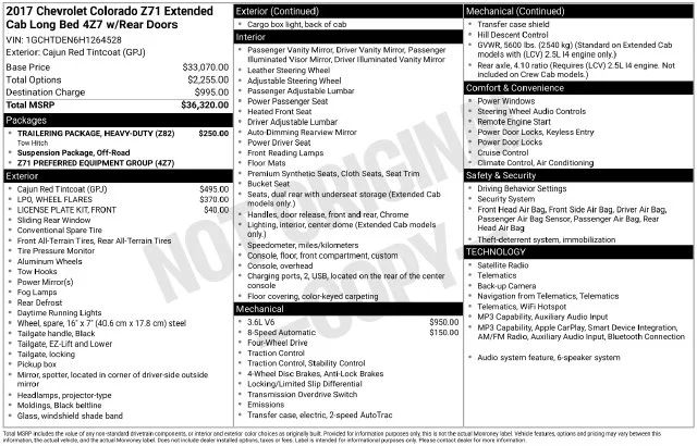 Used 2017 Red Chevrolet Z71 image 7