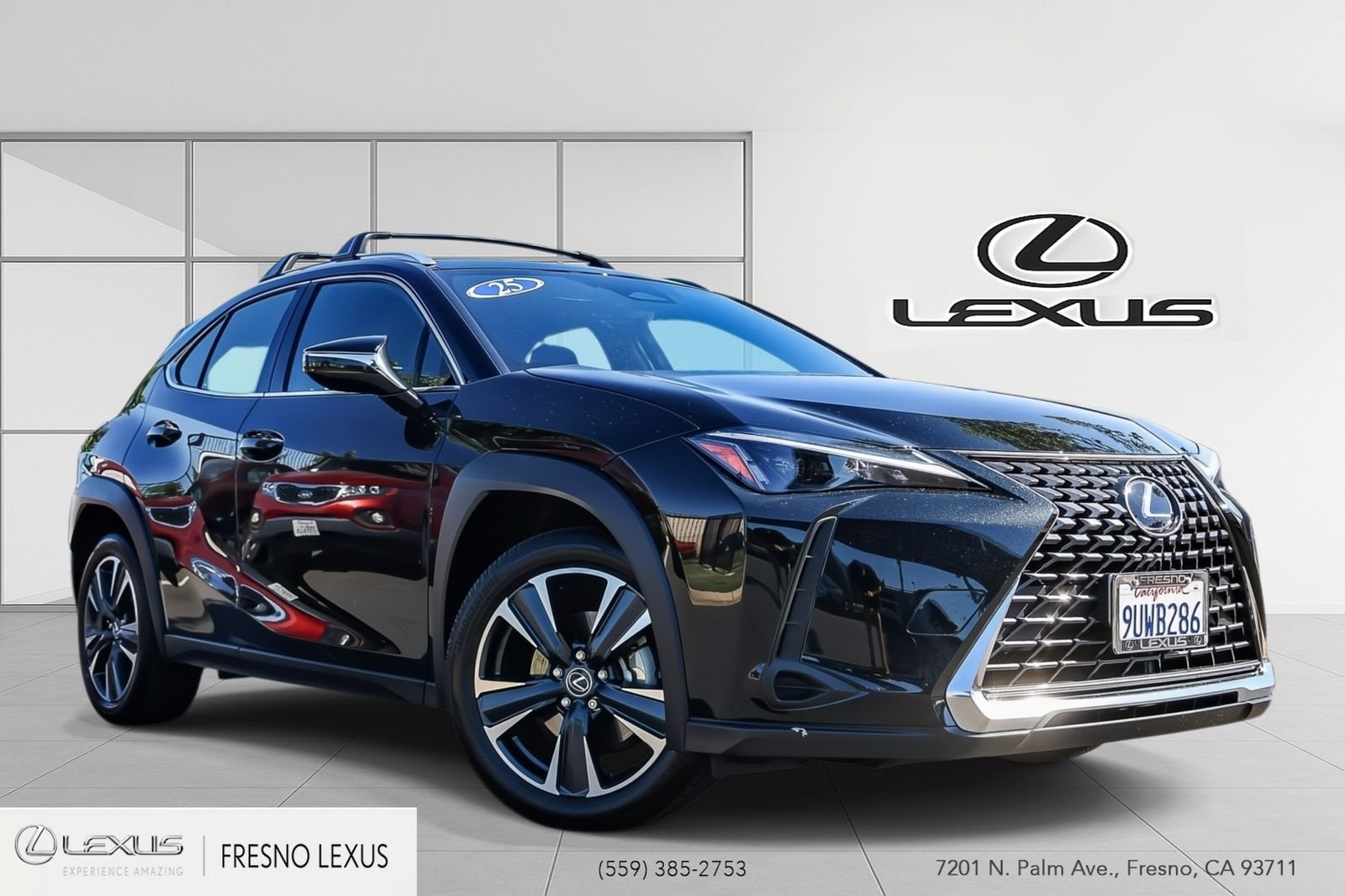 Certified Used 2025 Black Lexus 300h image 1