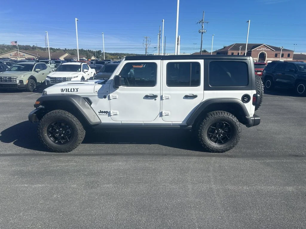 New 2027 Bright White Clear-Coat Exterior Paint Jeep Willys image 5