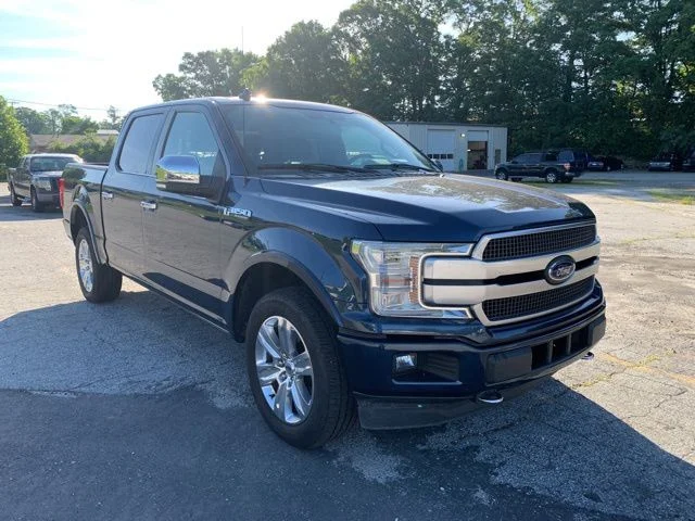 Used 2019 Blue Ford Platinum image 2