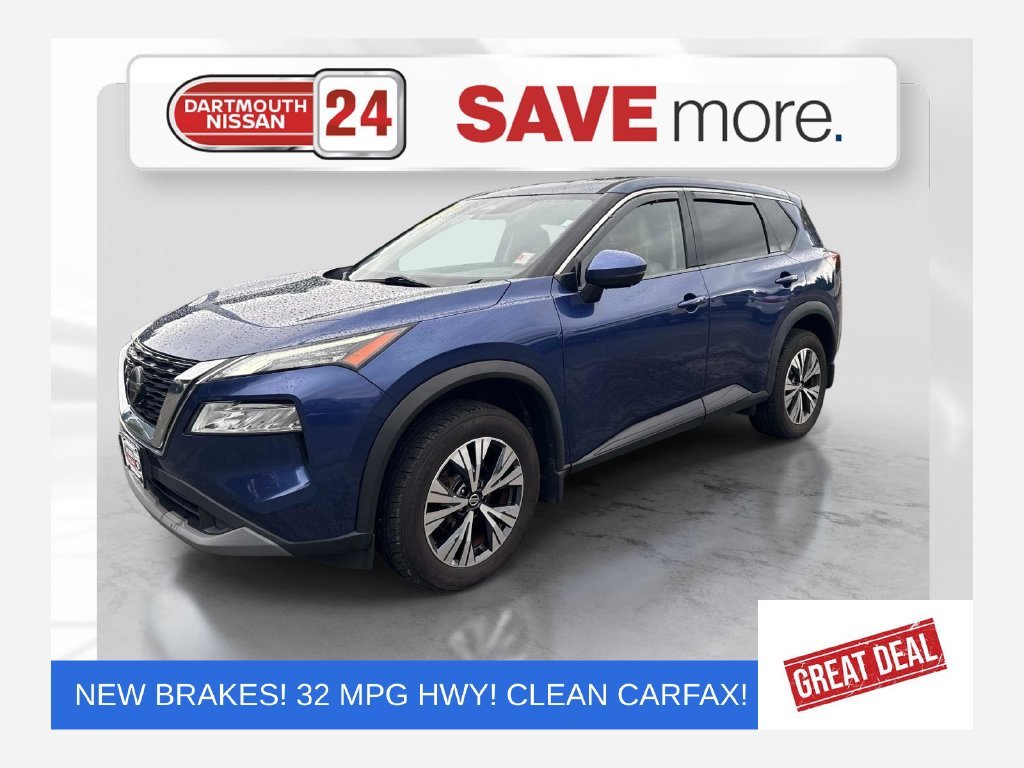 Used 2021 Blue Nissan SV image 1