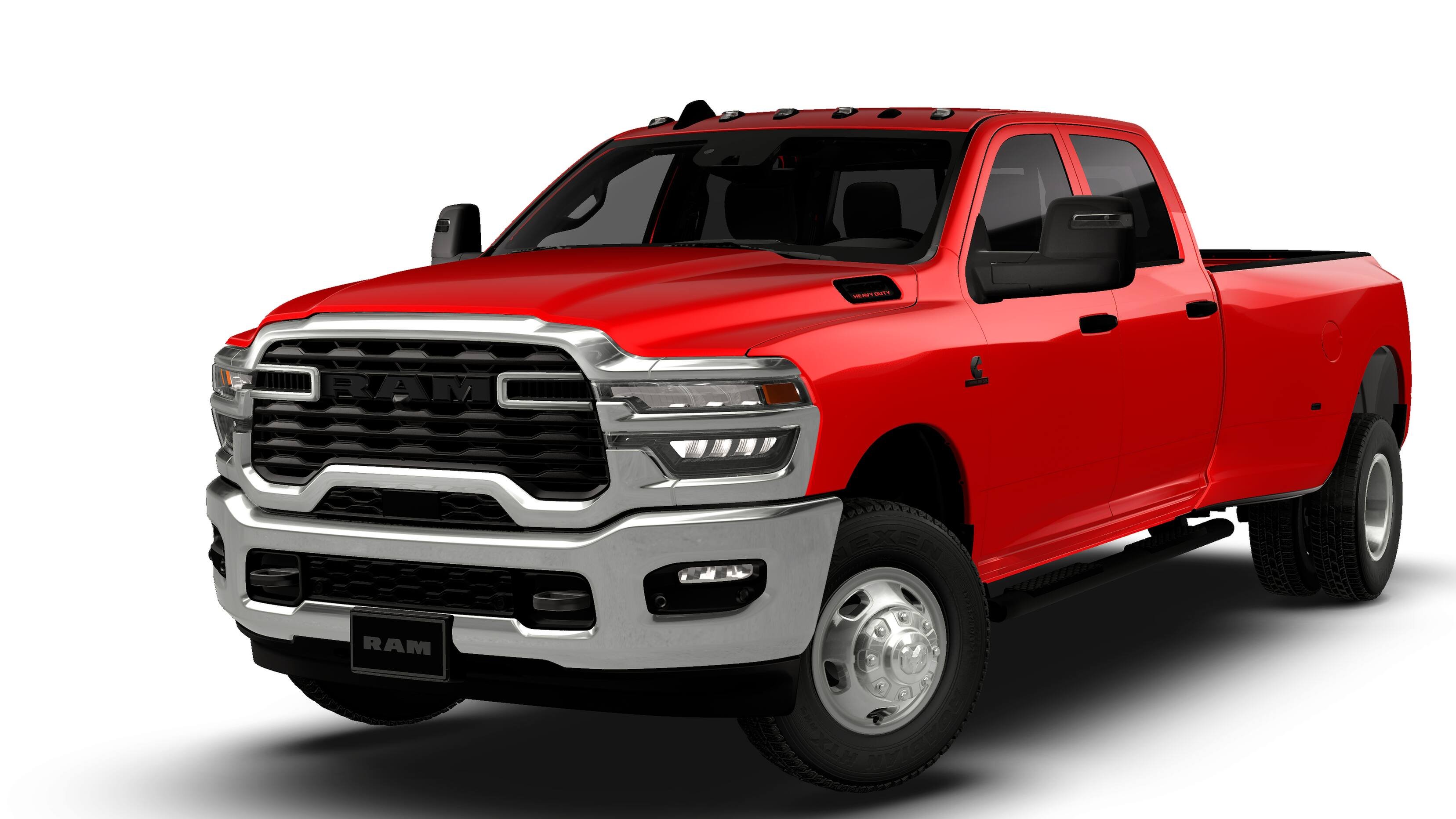 New 2026 Flame Red Clear-Coat Exterior Paint RAM TRADESMAN image 13