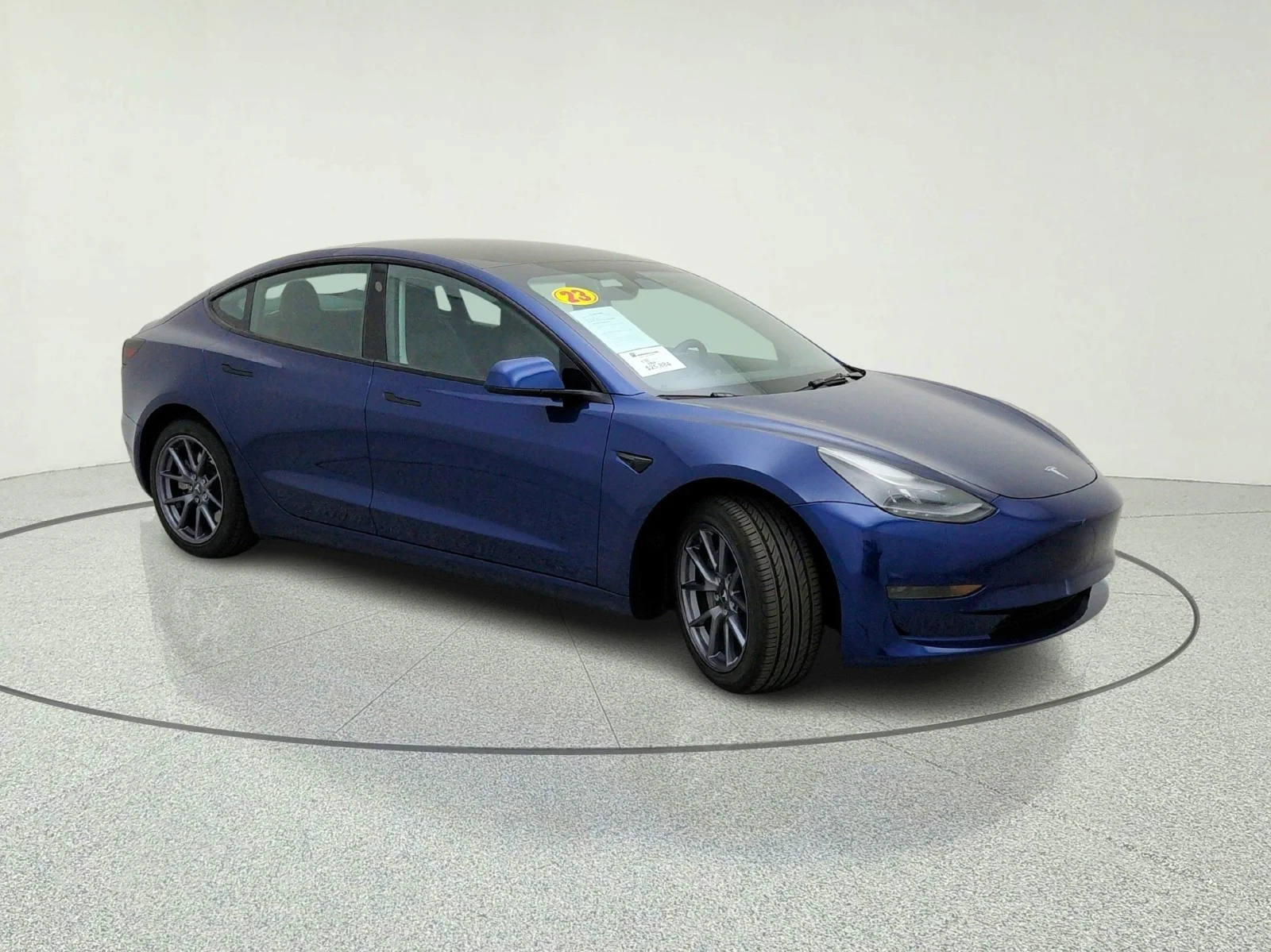 Used 2023 Deep Blue Metallic Tesla SEDAN image 9