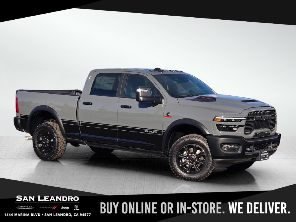 New 2026 Ceramic Gray Clear-Coat Exterior Paint RAM Rebel image 1