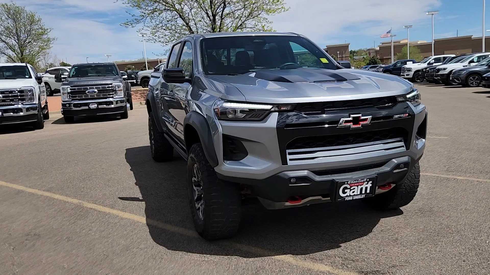 Used 2024 Sterling Gray Metallic Chevrolet 4WD ZR2 image 5