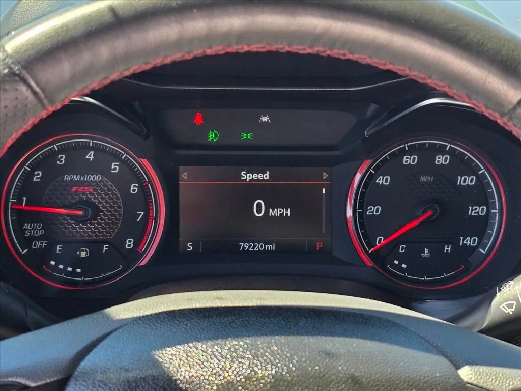 Used 2021 SATIN STEEL METALLIC Chevrolet RS image 7