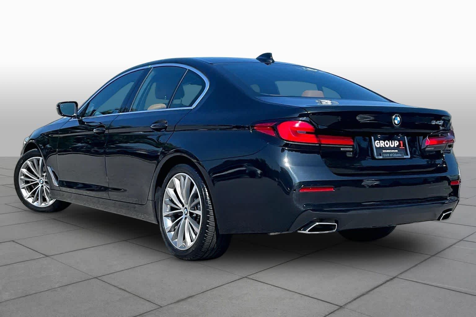 Certified Used 2023 Black Sapphire Metallic BMW 540i image 11