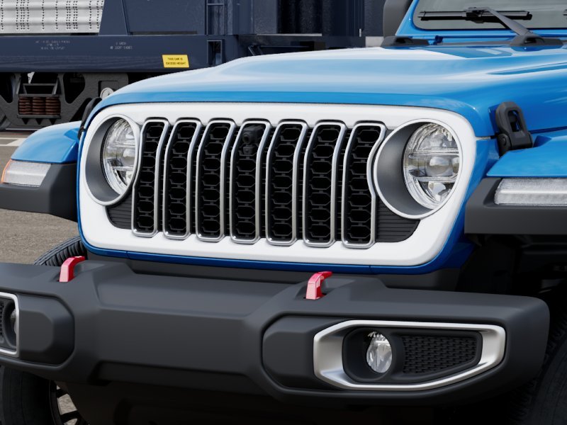 New 2026 Hydro Blue Pearl-Coat Exterior Paint Jeep Sahara image 7