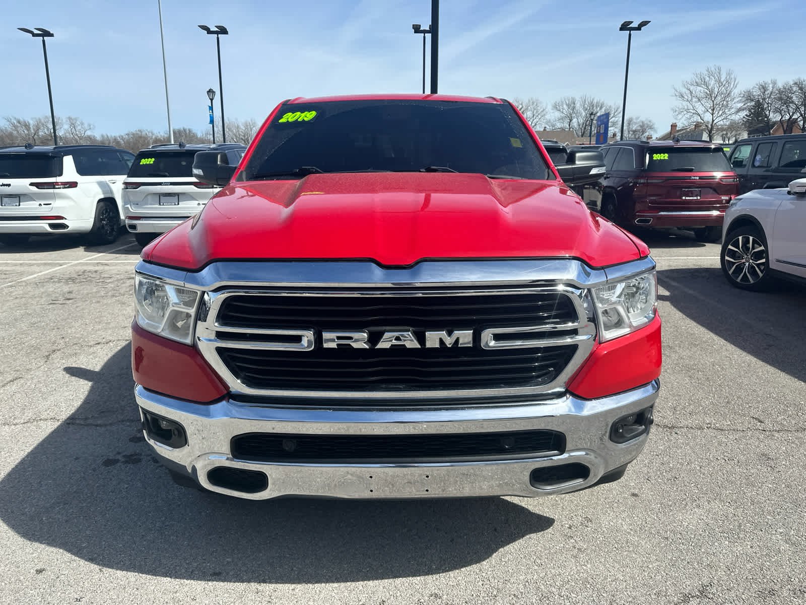 Used 2019 RAM Ram 1500 Pickup Big Horn/Lone Star with VIN 1C6SRFFT4KN547398 for sale in Kansas City