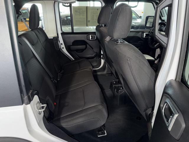 Used 2022 Bright White Clearcoat Jeep Unlimited Willys image 12