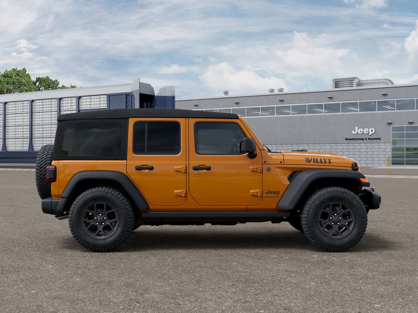 New 2026 Goldilocks Exterior Paint Jeep Willys image 12