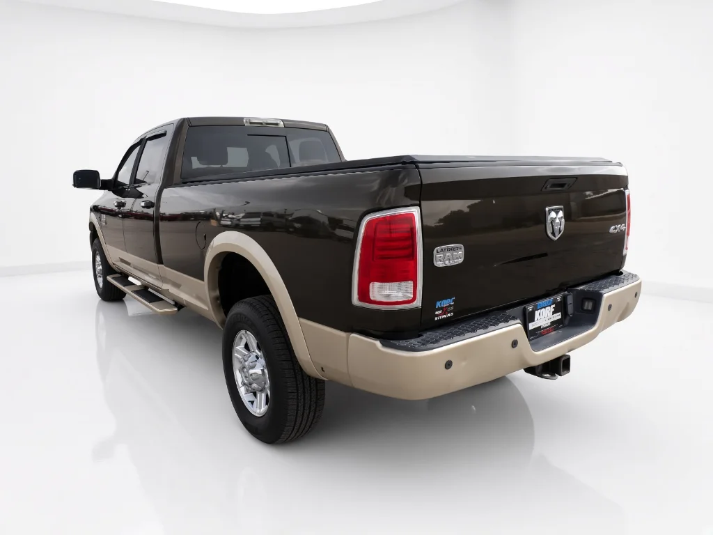 Used 2013 Black Gold Pearlcoat Ram Laramie Longhorn image 6