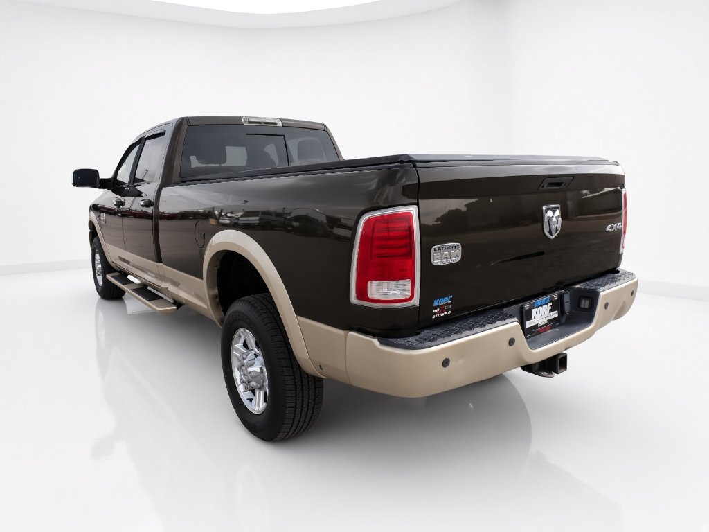 Used 2013 Black Gold Pearlcoat Ram Laramie Longhorn image 6