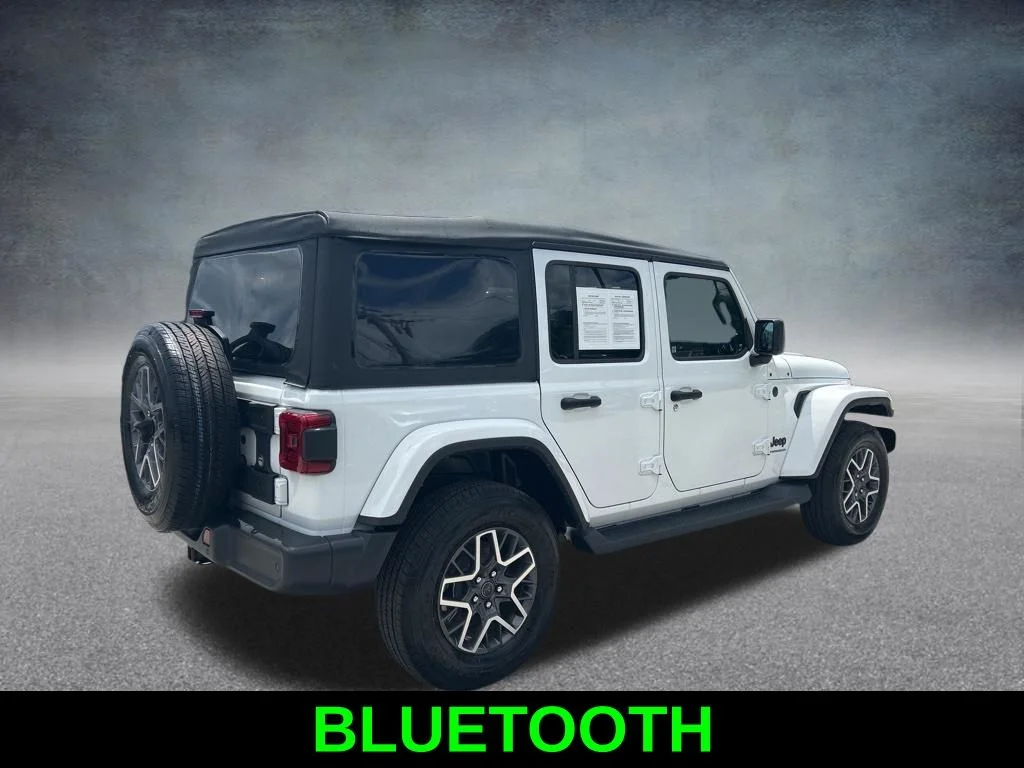 Certified Used 2025 White Jeep Sahara image 5