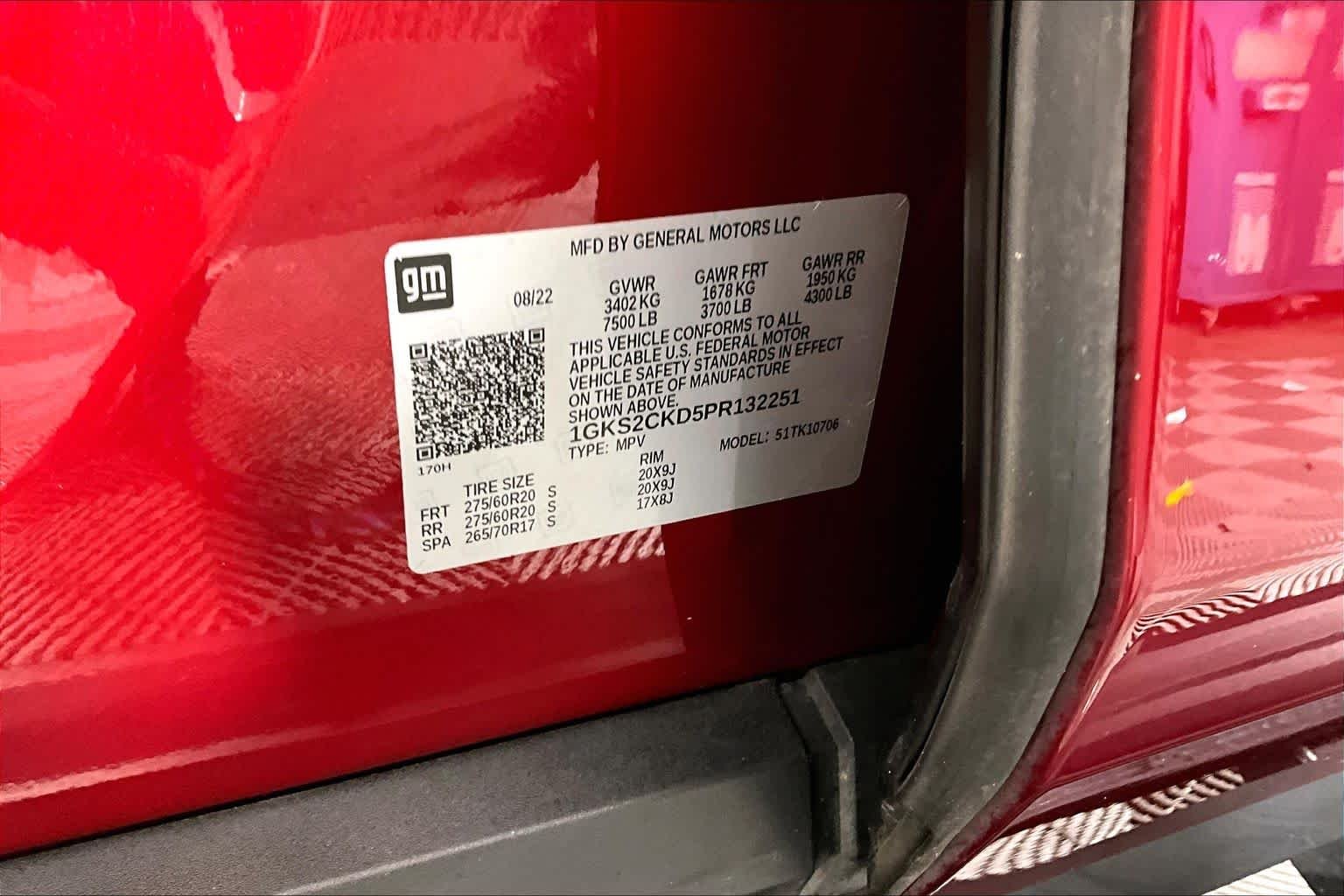 Used 2023 Volcanic Red Tintcoat GMC AT4 image 36
