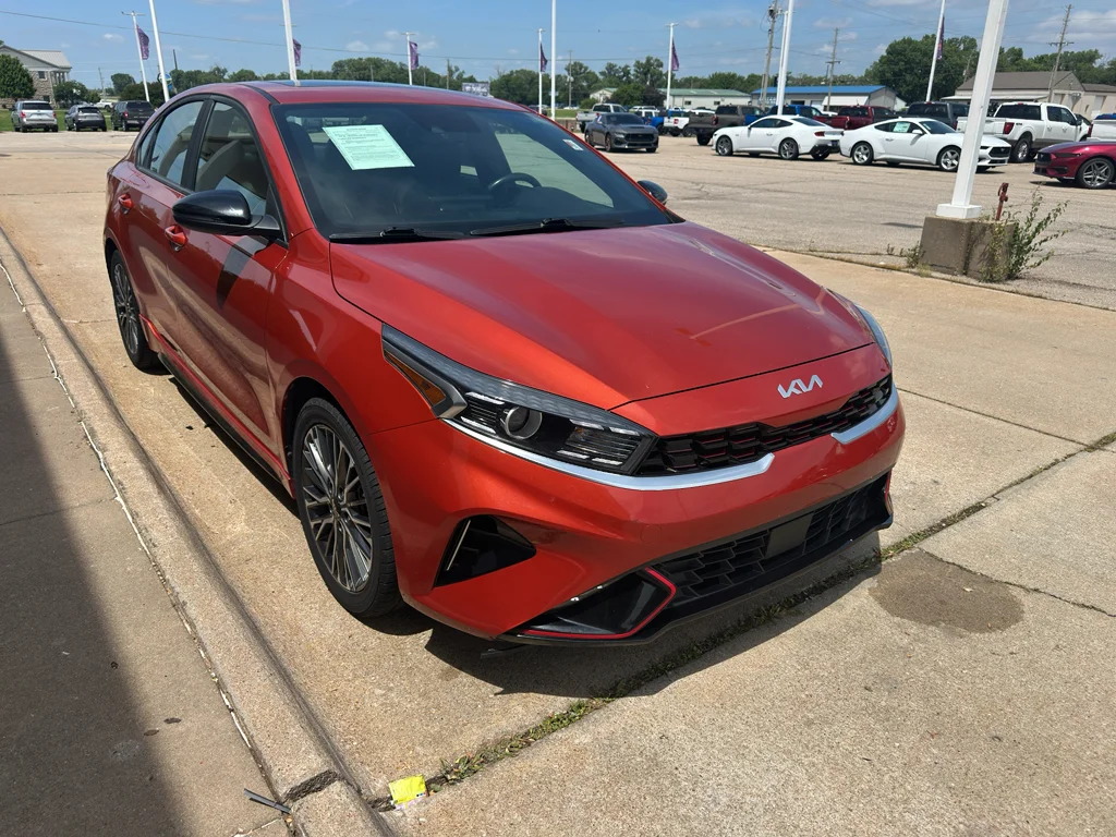 Used 2022 Fire Orange Kia GT-Line image 2