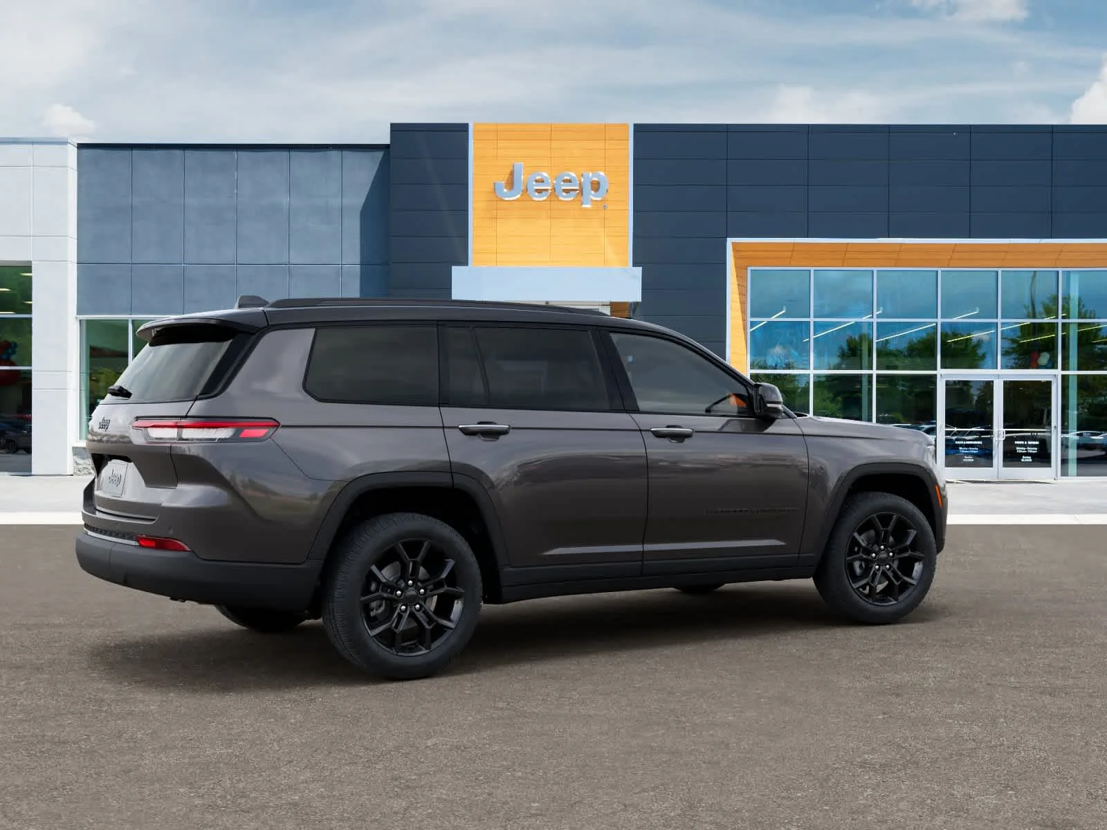 New 2025 Baltic Gray Metallic Clear-Coat Exterior Paint Jeep Limited image 4