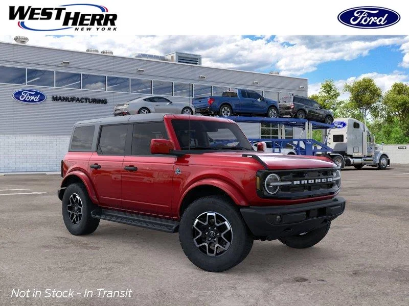 New 2026 Ruby Red Metallic Tinted Clearcoat Ford Outer Banks® image 1