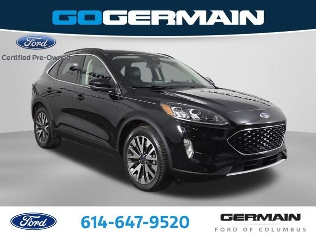 Certified Used 2020 Black Metallic Ford Titanium image 4