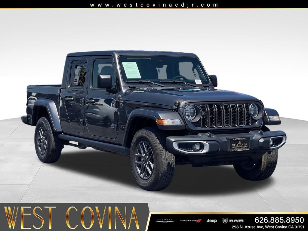 Certified Used 2024 Gray Jeep Sport S image 1