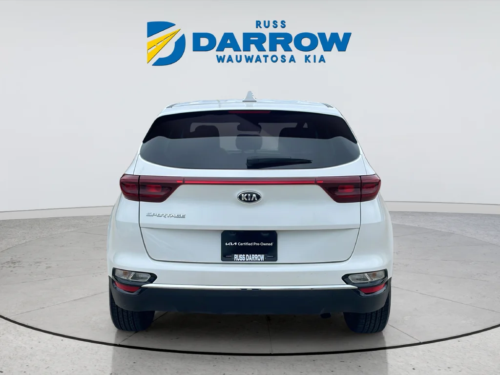 Certified Used 2022 White Kia LX image 4