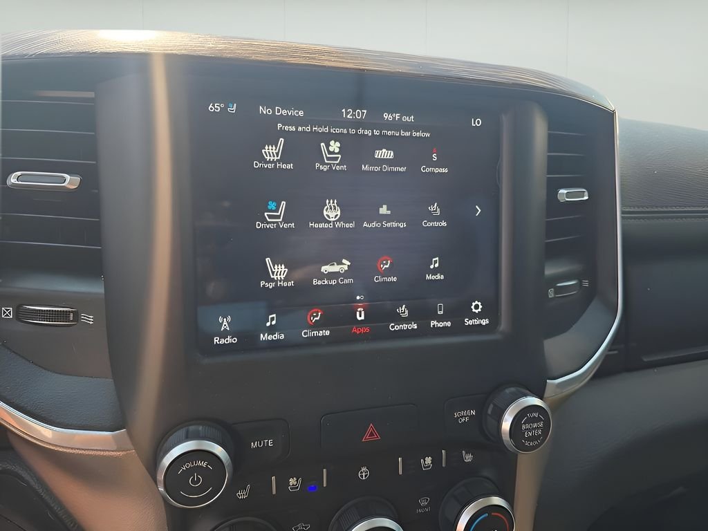 Used 2020 Bright White Clearcoat Ram Laramie image 17