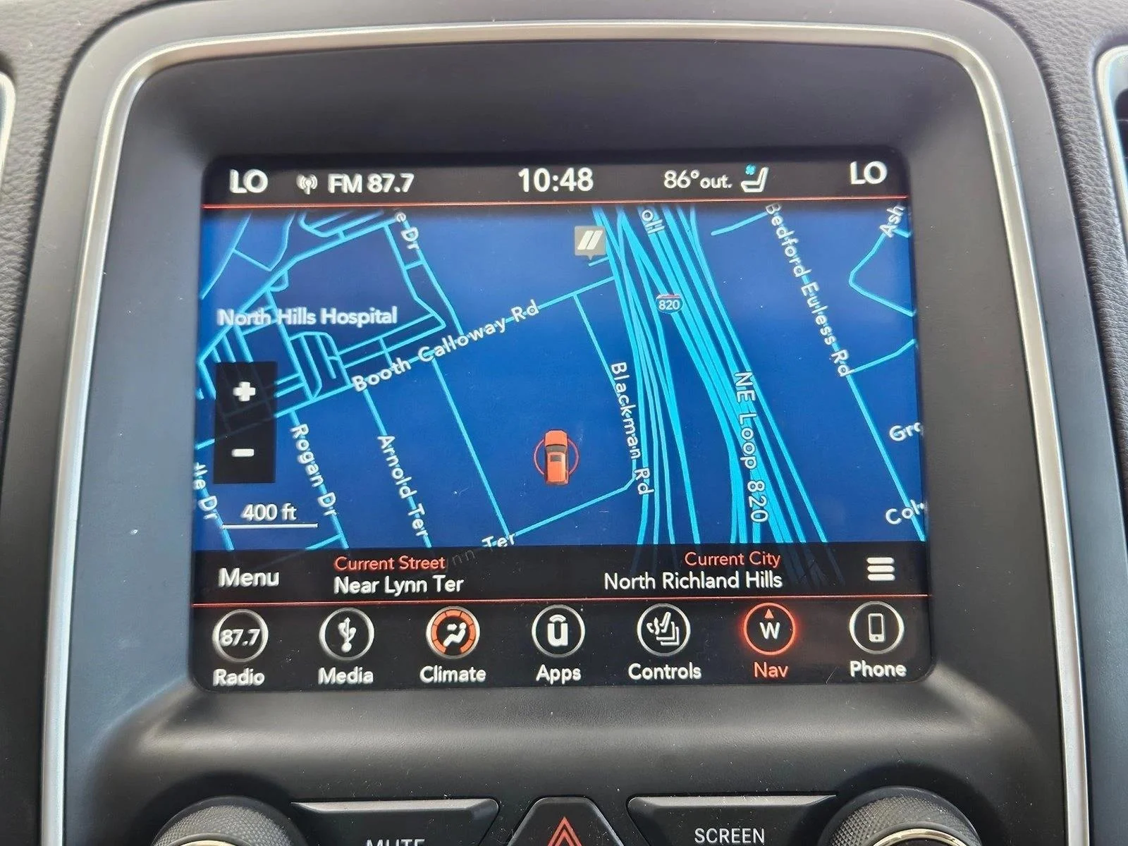 Used 2018 Octane Red Pearlcoat Dodge Citadel image 13