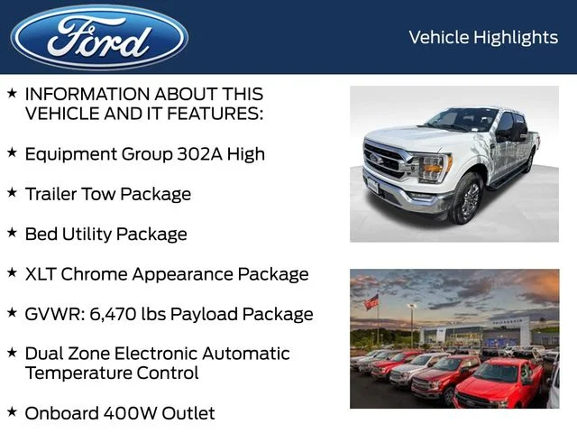 Used 2023 White Ford XLT image 5