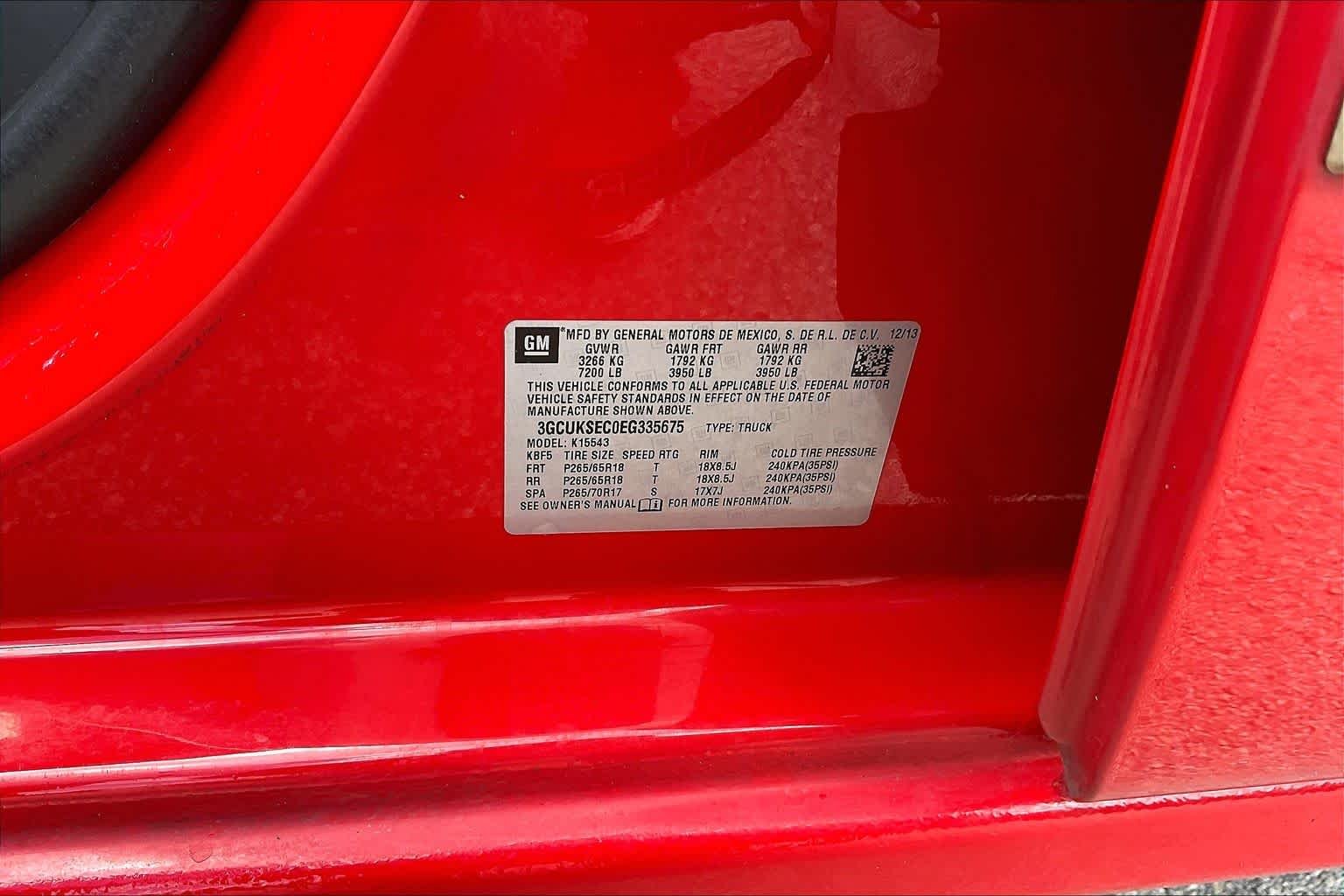 Used 2014 Victory Red Chevrolet LTZ image 34
