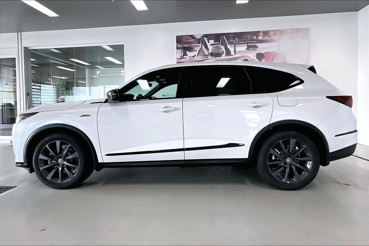 New 2026 Platinum White Pearl Acura w/A-Spec Package image 3