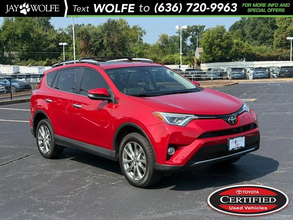 Used 2016 Red Toyota Limited image 1