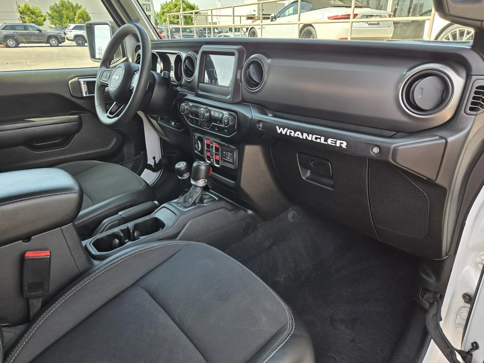 Used 2023 Bright White Clearcoat Jeep Freedom 4 Door 4x4 *Ltd Avail* image 32