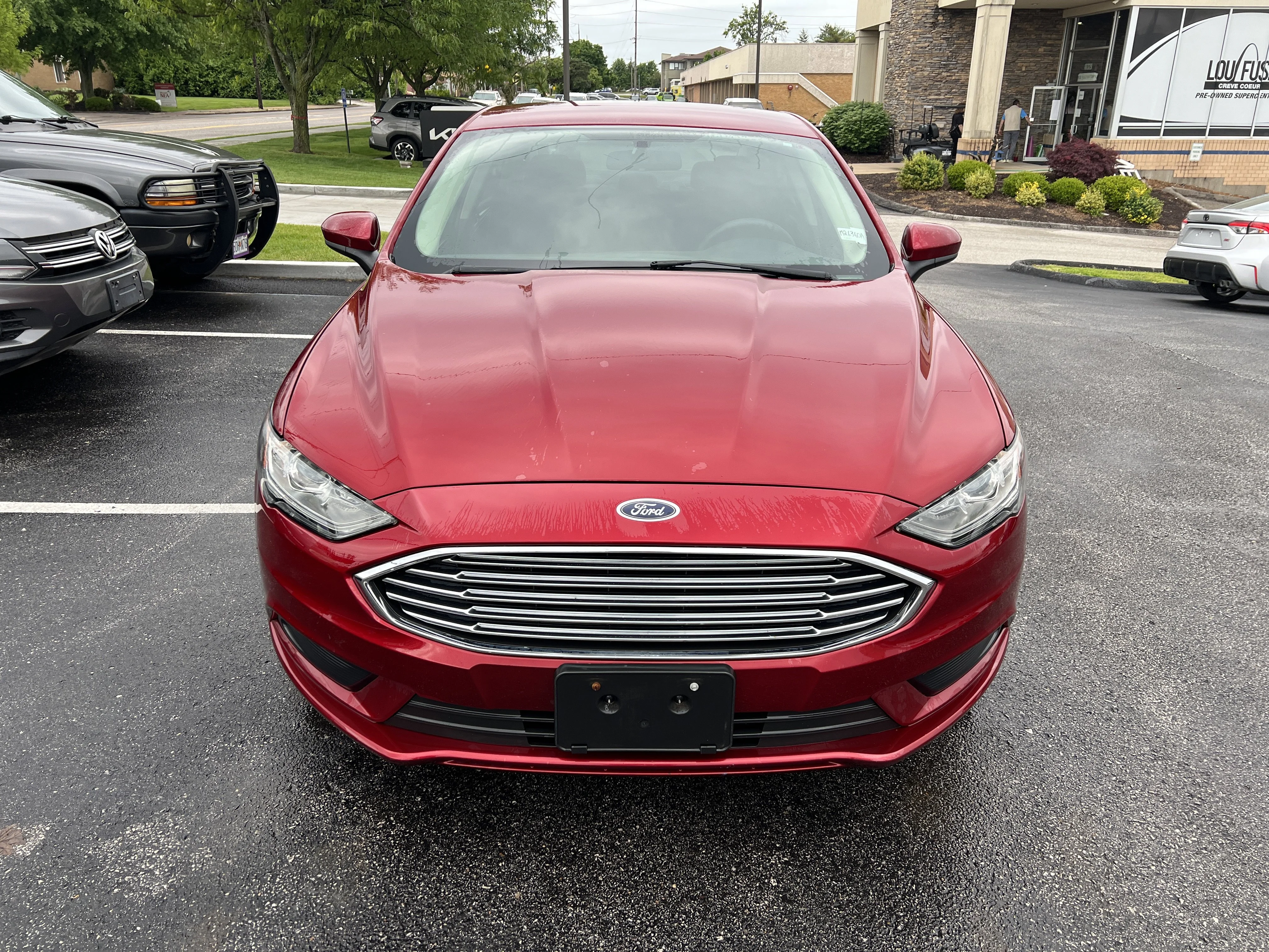 Used 2018 Ford Fusion SE with VIN 3FA6P0HD9JR143937 for sale in Creve Coeur, MO