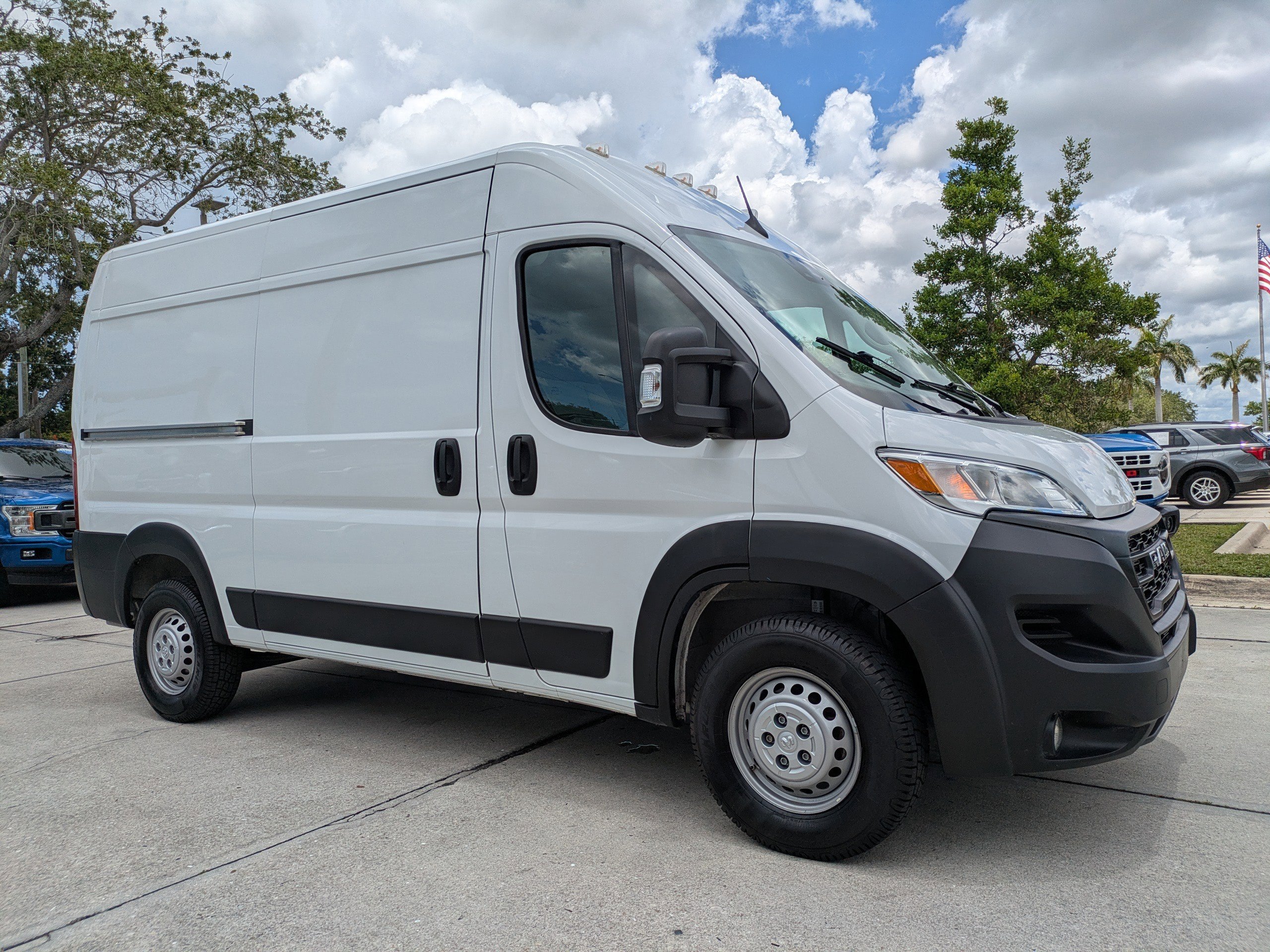Used 2024 Bright White Clearcoat Ram Tradesman image 2