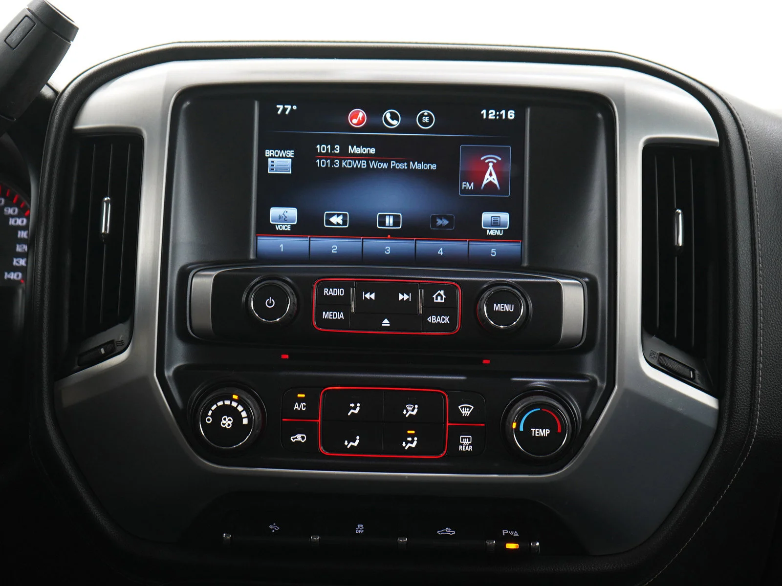 Used 2015 Iridium Metallic GMC 4WD Double Cab 143.5 SLE image 14