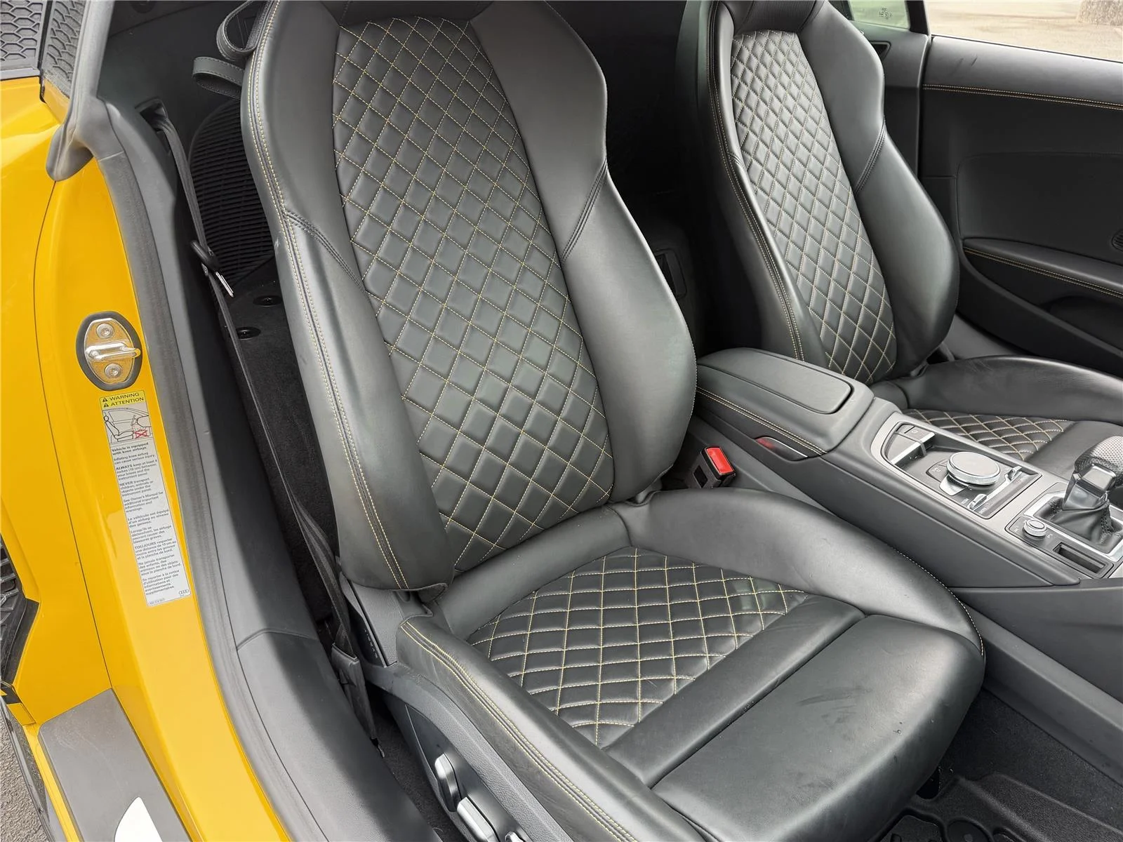 Used 2023 Vegas Yellow Audi V10 performance image 19