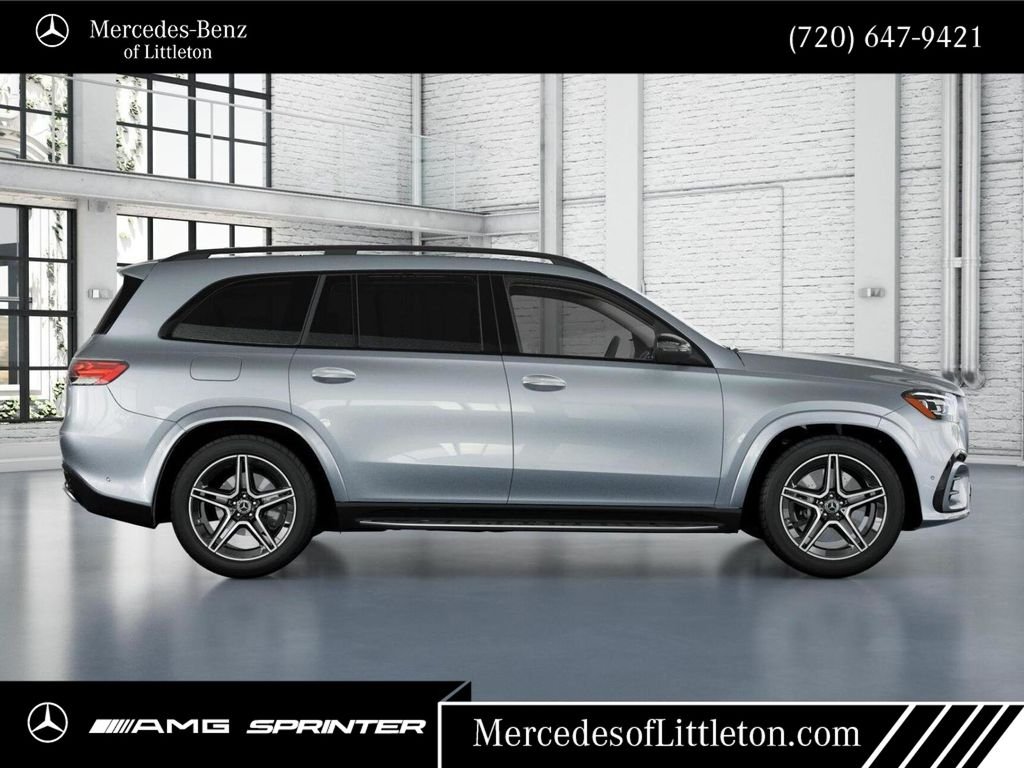 New 2026 Cirrus Silver Metallic Mercedes-Benz GLS 450 image 2